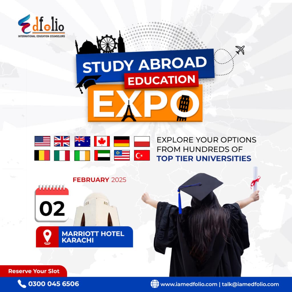 Study Abroad Education Expo - Karachi - Fiza - Square